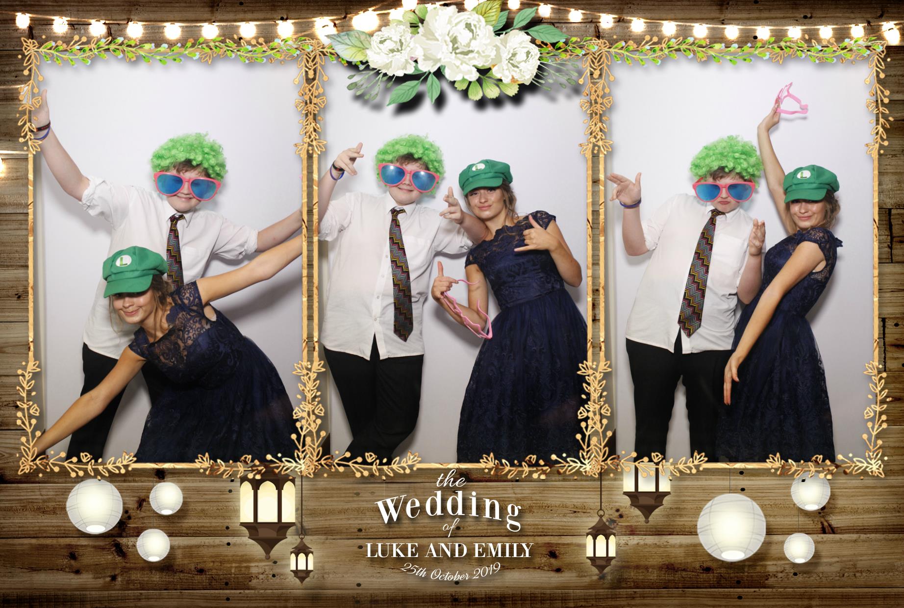 Luke & Emily's Wedding | View more photos from the event at gallery.myphotoboothexperience.co.uk/u/MyPhotoBoothExperienceLtd/Luke-Emilys-Wedding